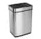 Honey Can Do 50L Stainless Steel Trash Can with Motion Sensor